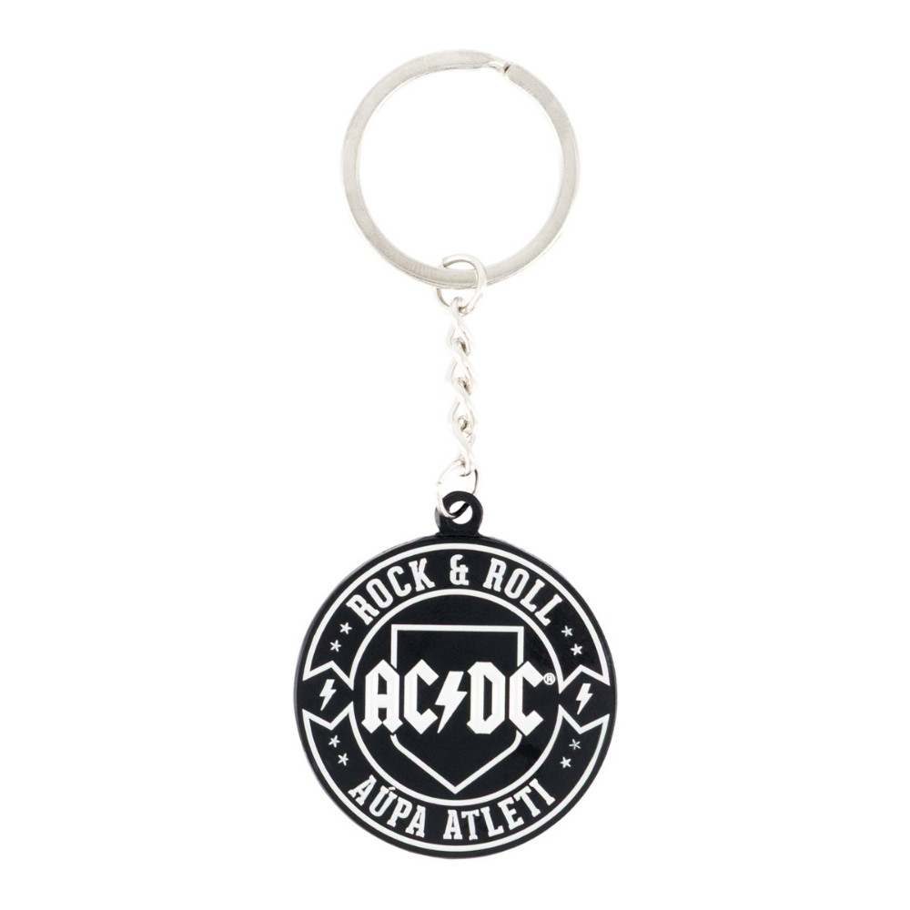 Llavero Negro AC/DC Rock & Roll image number null